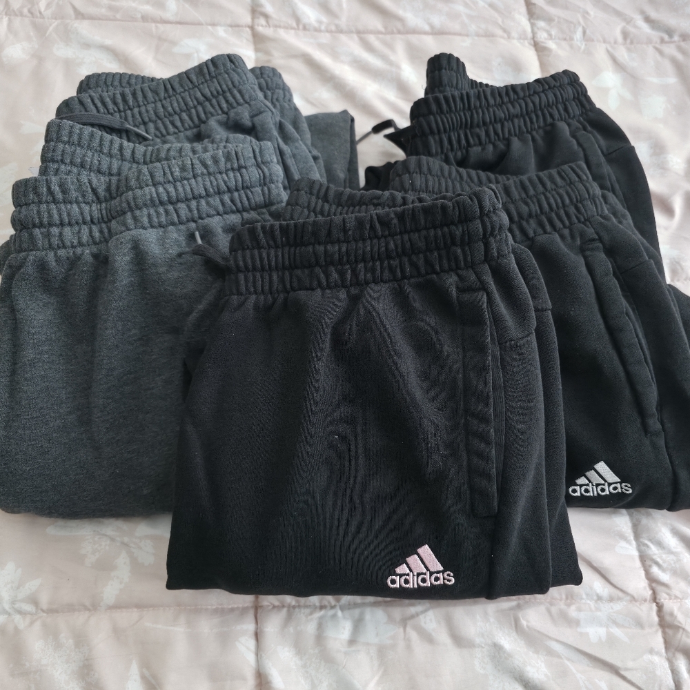 5 Pairs Of Adidas Joggers